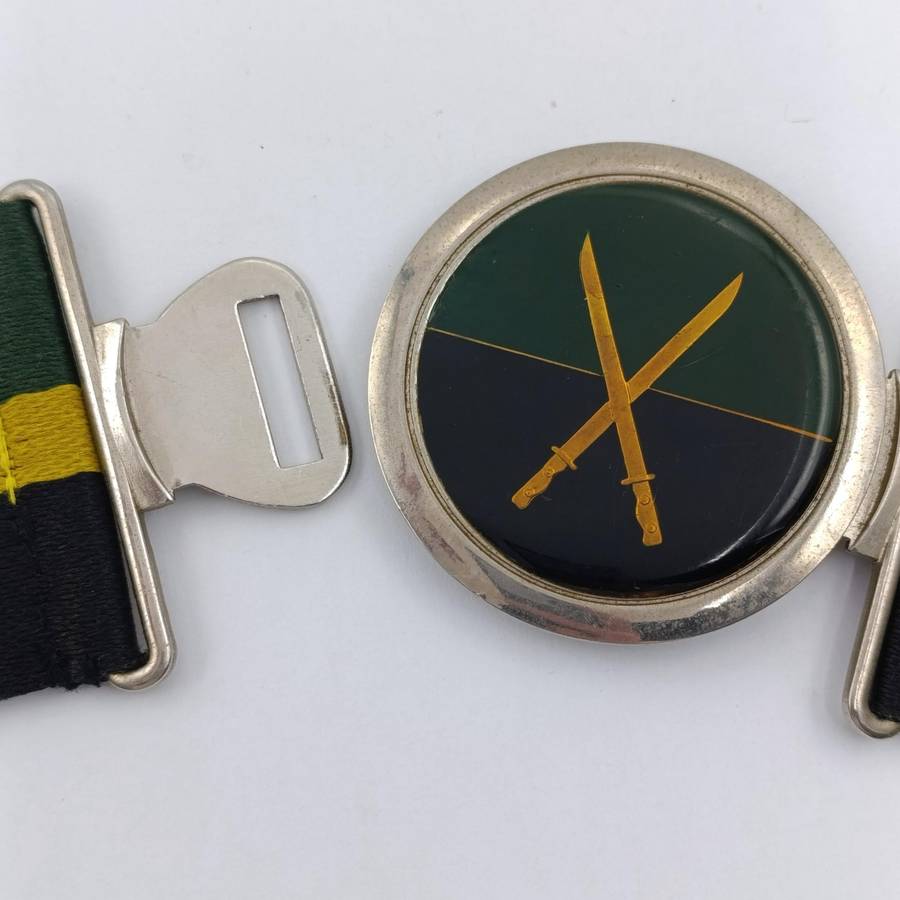 SA Infantry school stable belt