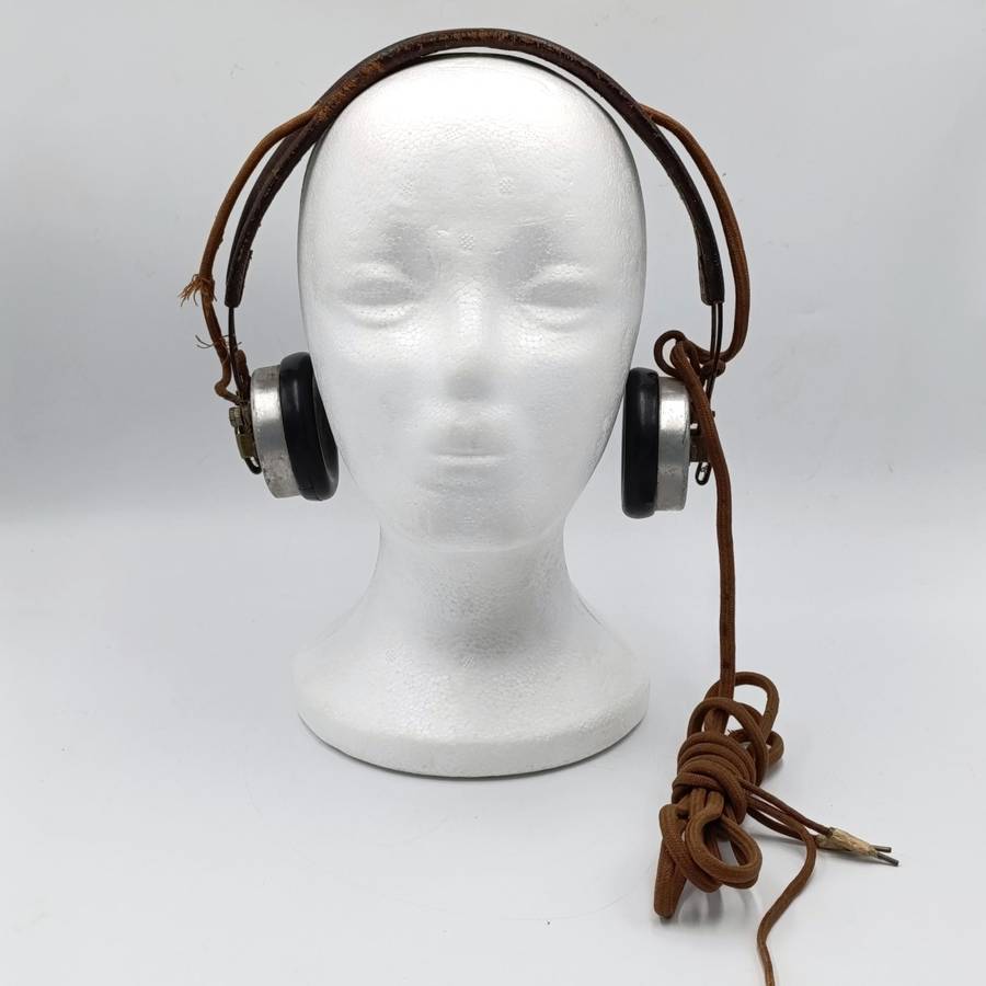Vintage General Electric head phones