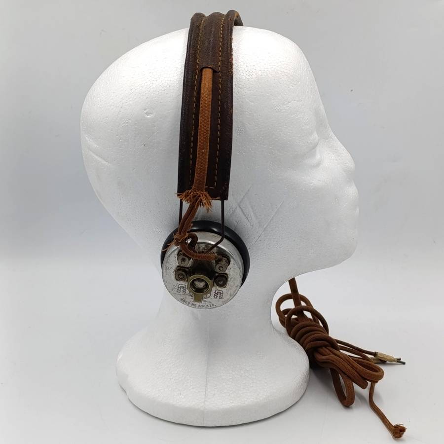 Vintage General Electric head phones