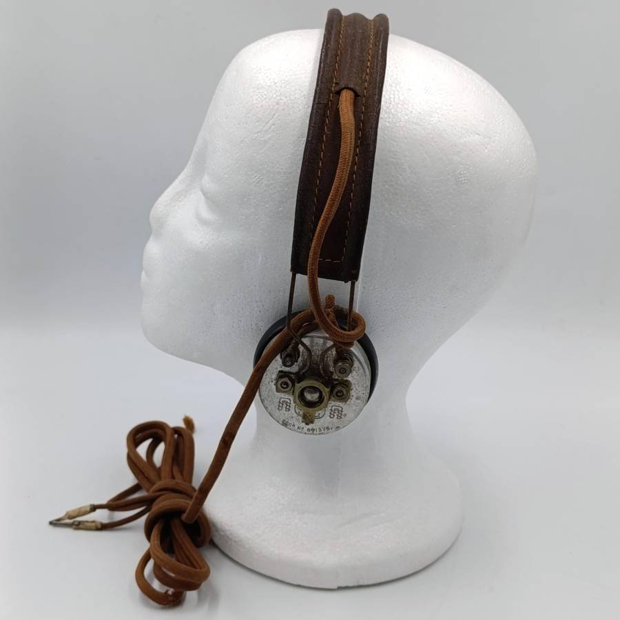 Vintage General Electric head phones