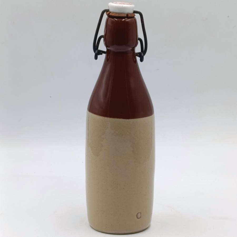 Antique W.Daly Durban trademark stoneware ginger beer bottle