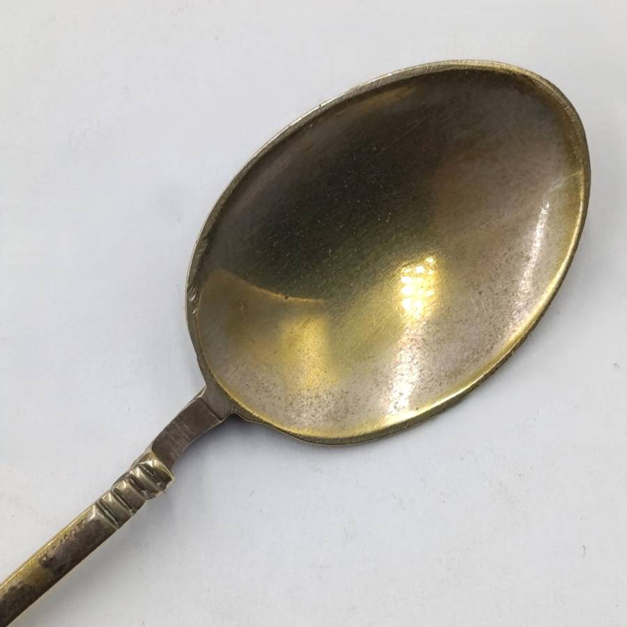 Set of 6 vintage silverplated coffee spoons