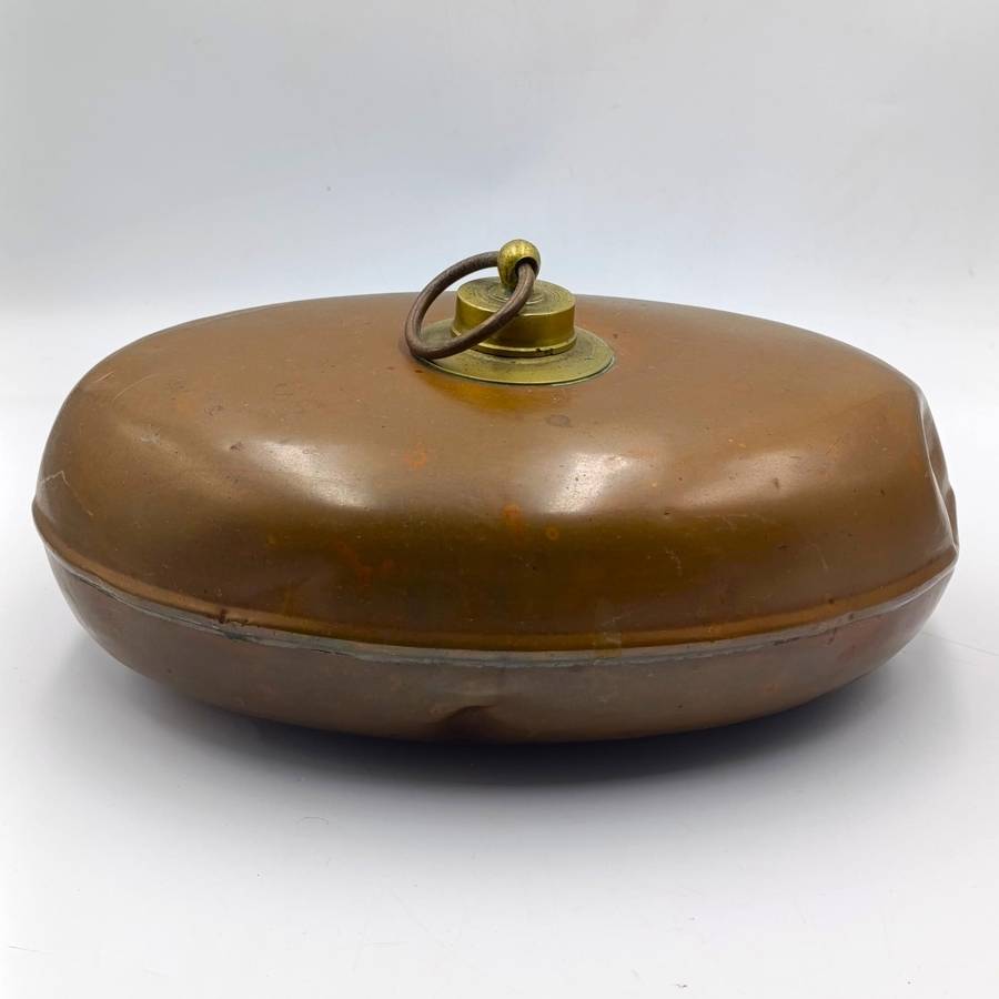 Antique Copper bed warmer bottle