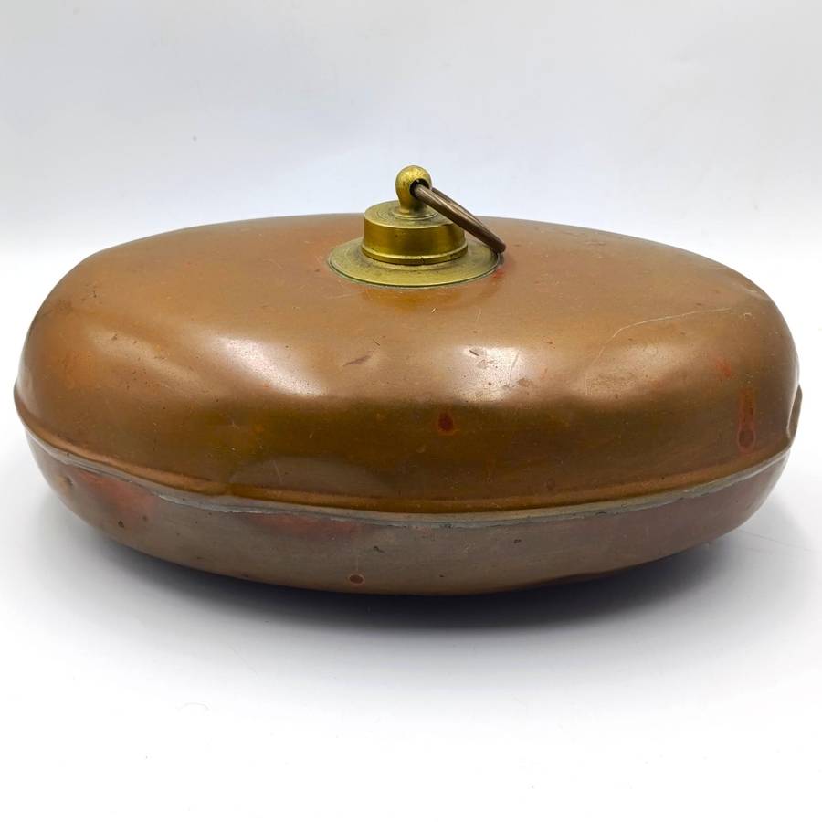 Antique Copper bed warmer bottle