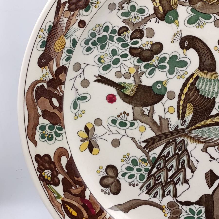 Vintage Genuine Imperial Imari Porcelain Charger Plate - 42cm