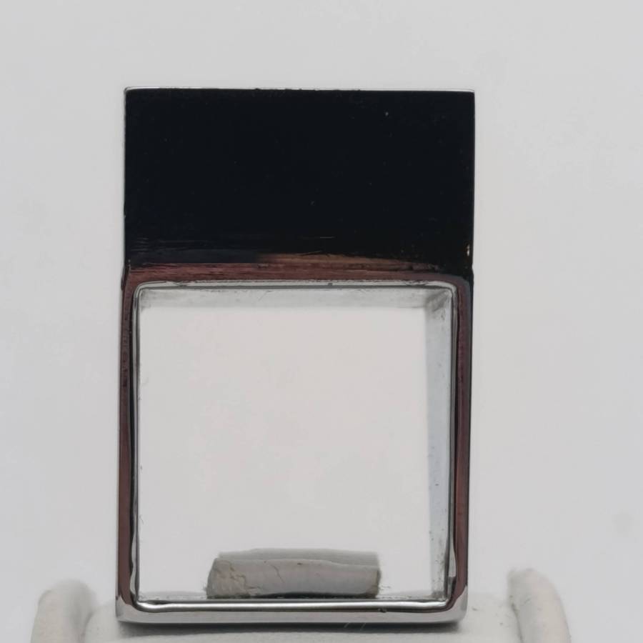 Anton Bribresca ring with black insert in original holder