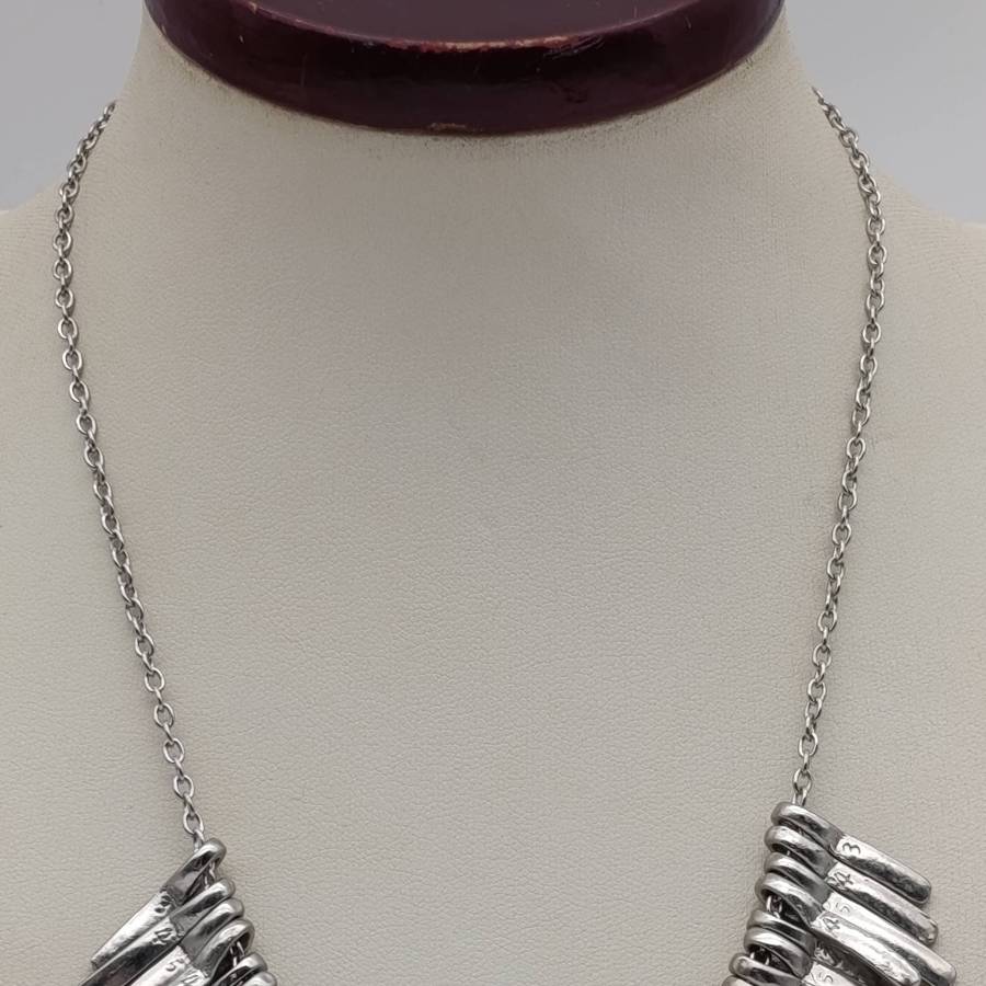 Pewter Twigs necklace 40cm