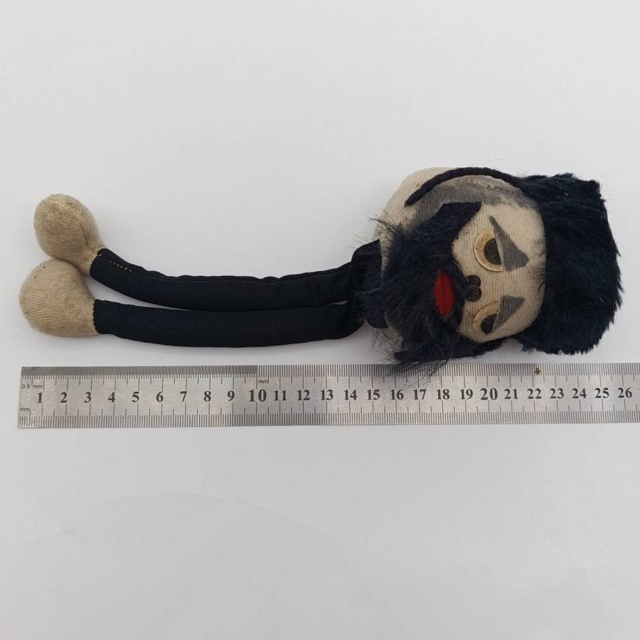 Vintage Pupi Israeli long leg bean bag doll