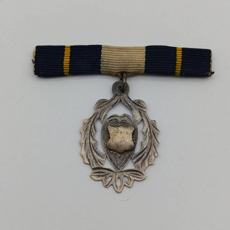Pair of sterling silver (hallmarked) medals for La Rochelle girls school - 1925 (Paarl)
