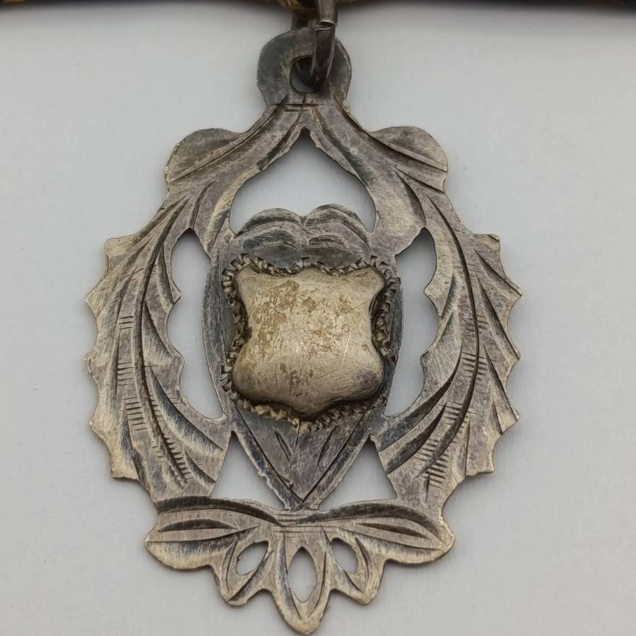 Pair of sterling silver (hallmarked) medals for La Rochelle girls school - 1925 (Paarl)
