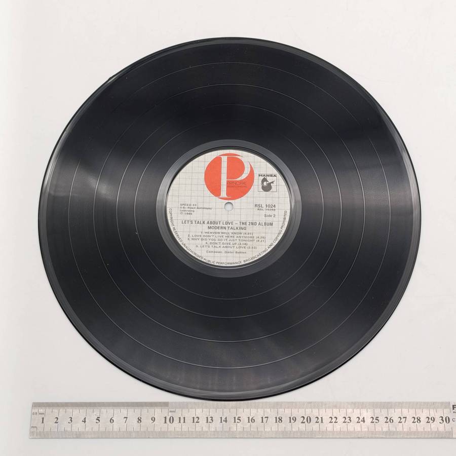 Record  Modern Talking - Let's Talk About Love - The 2nd Album Released 1985 South Africa  Media - V