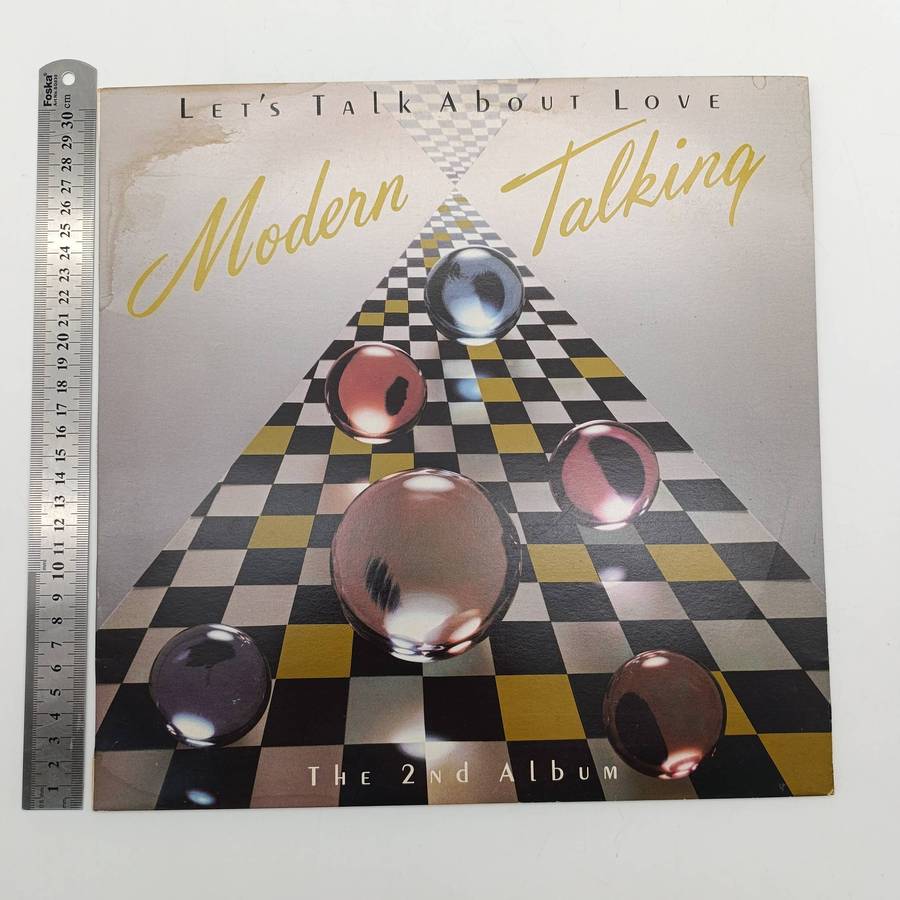 Record  Modern Talking - Let's Talk About Love - The 2nd Album Released 1985 South Africa  Media - V