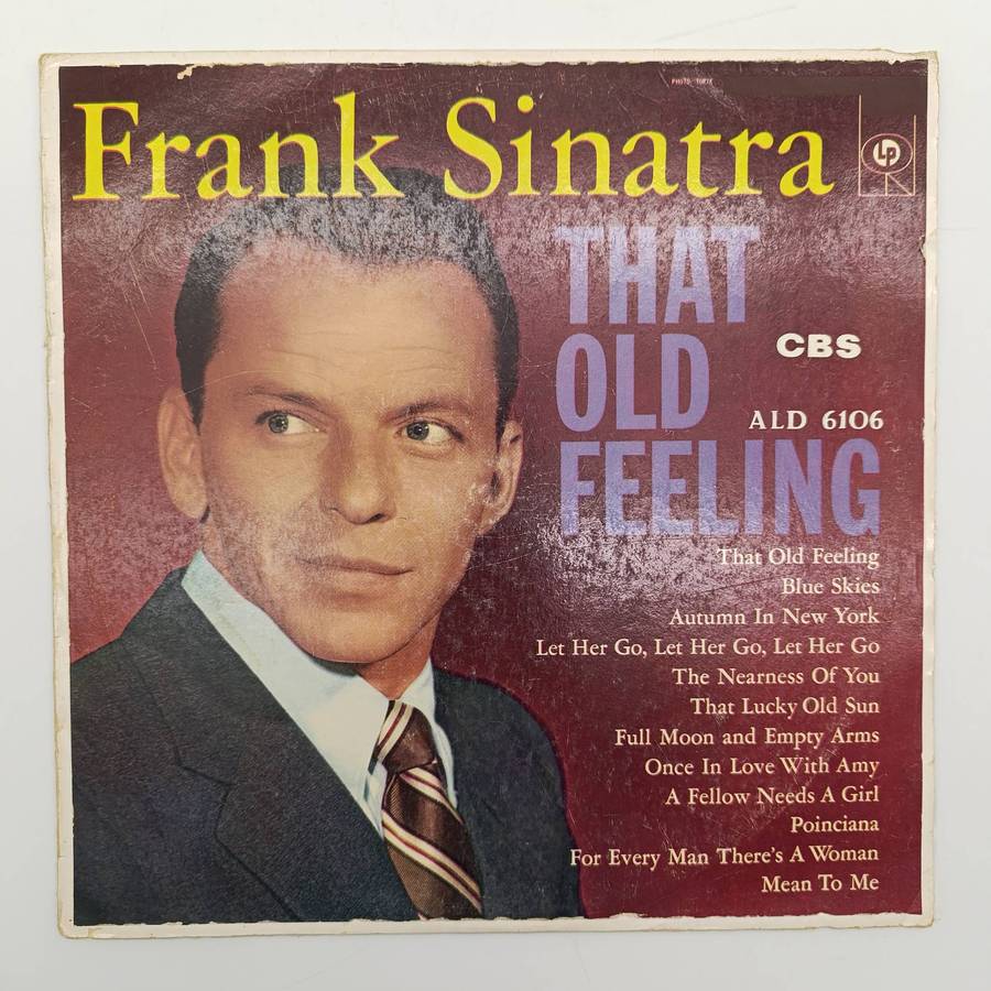 Record  Frank Sinatra - That Old Feeling  Label : CBS Released 1956 South African Edition