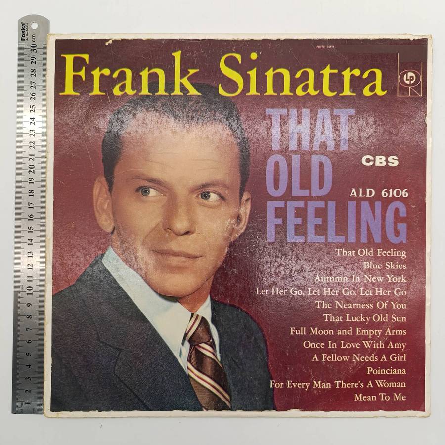 Record  Frank Sinatra - That Old Feeling  Label : CBS Released 1956 South African Edition