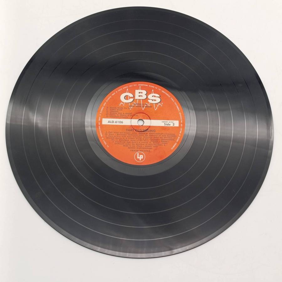 Record  Frank Sinatra - That Old Feeling  Label : CBS Released 1956 South African Edition