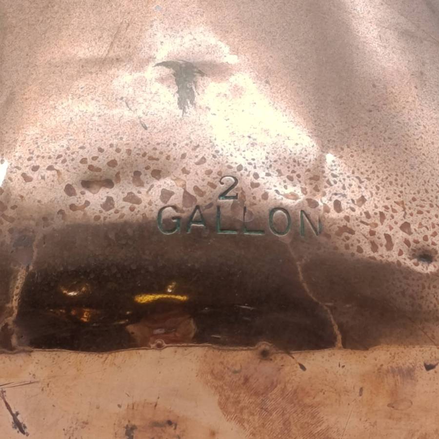 Antique Copper 2 Gallon Jug