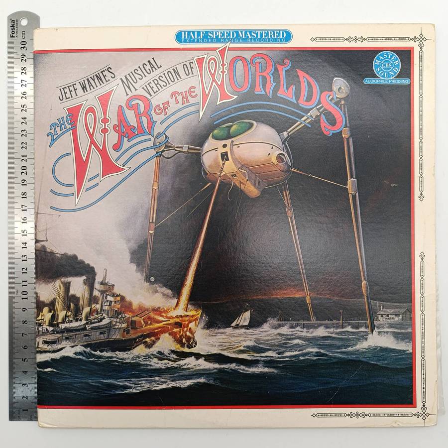 x2 Records  Jeff Wayne - Jeff Wayne's Musical Version of The War of The Worlds  Label : Columbia