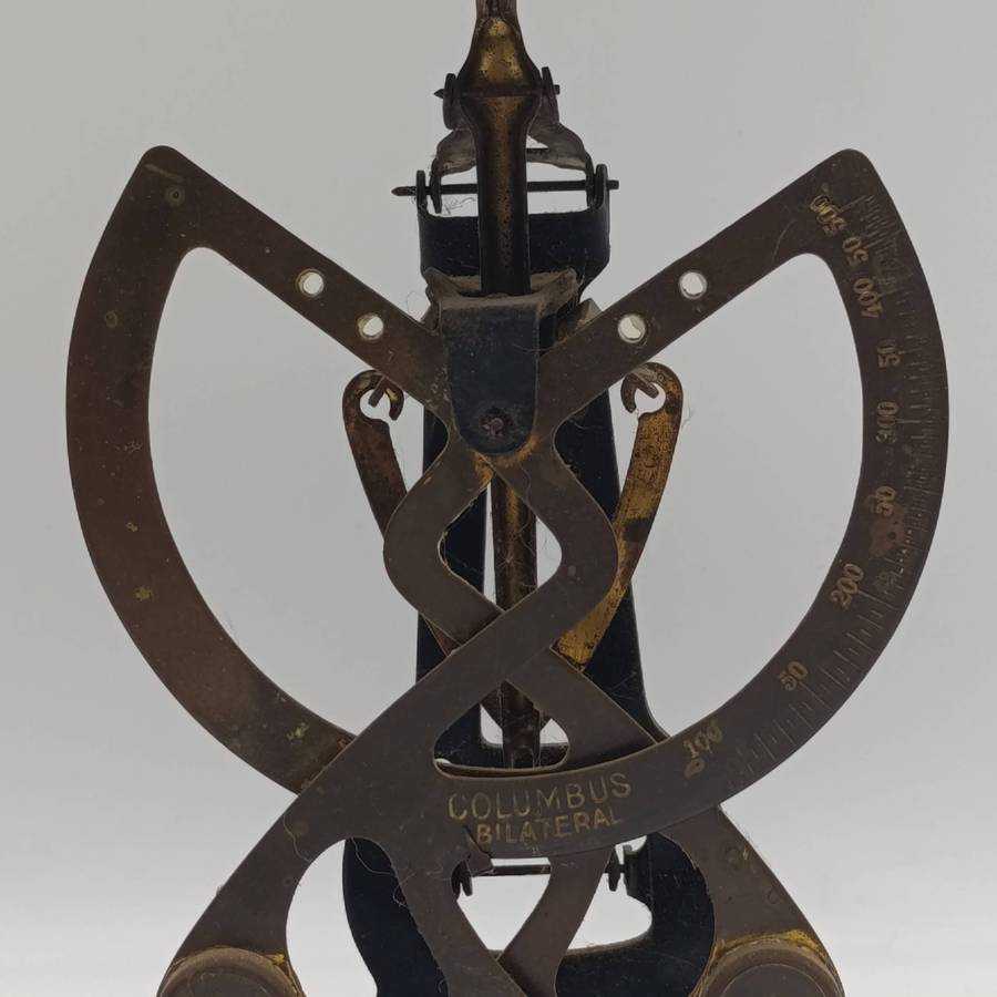 Antique Columbus Bilateral postal scale