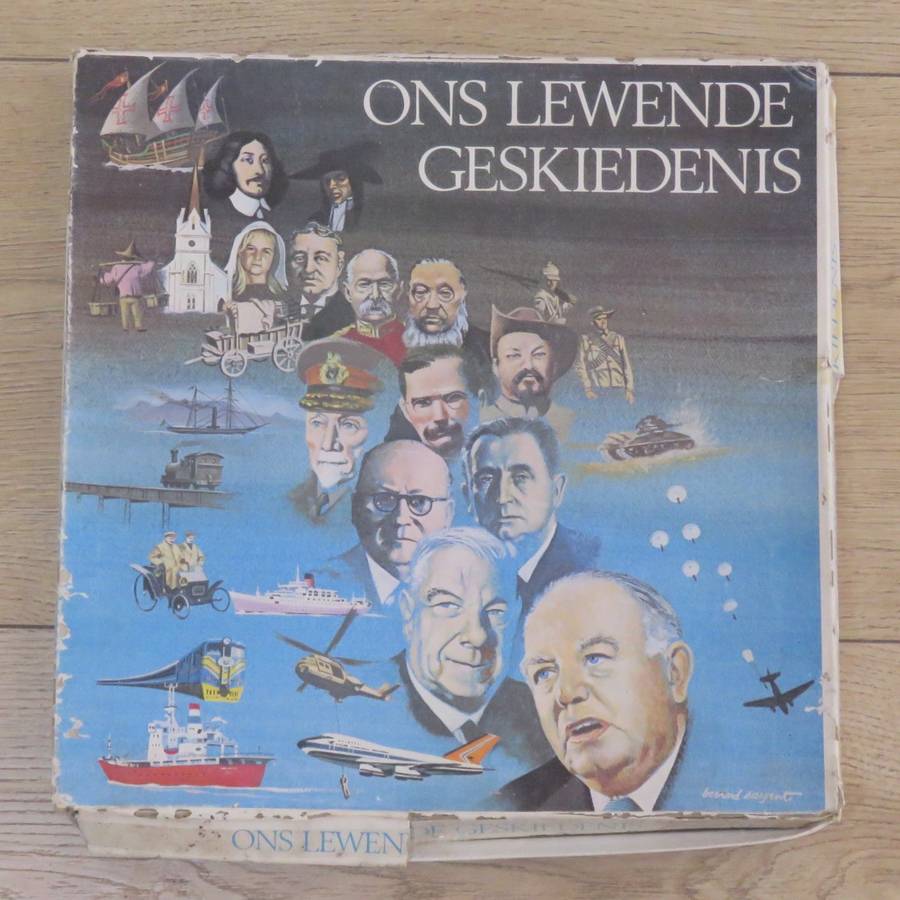 Ons lewende Geskiedenis LP vinyl record box set
