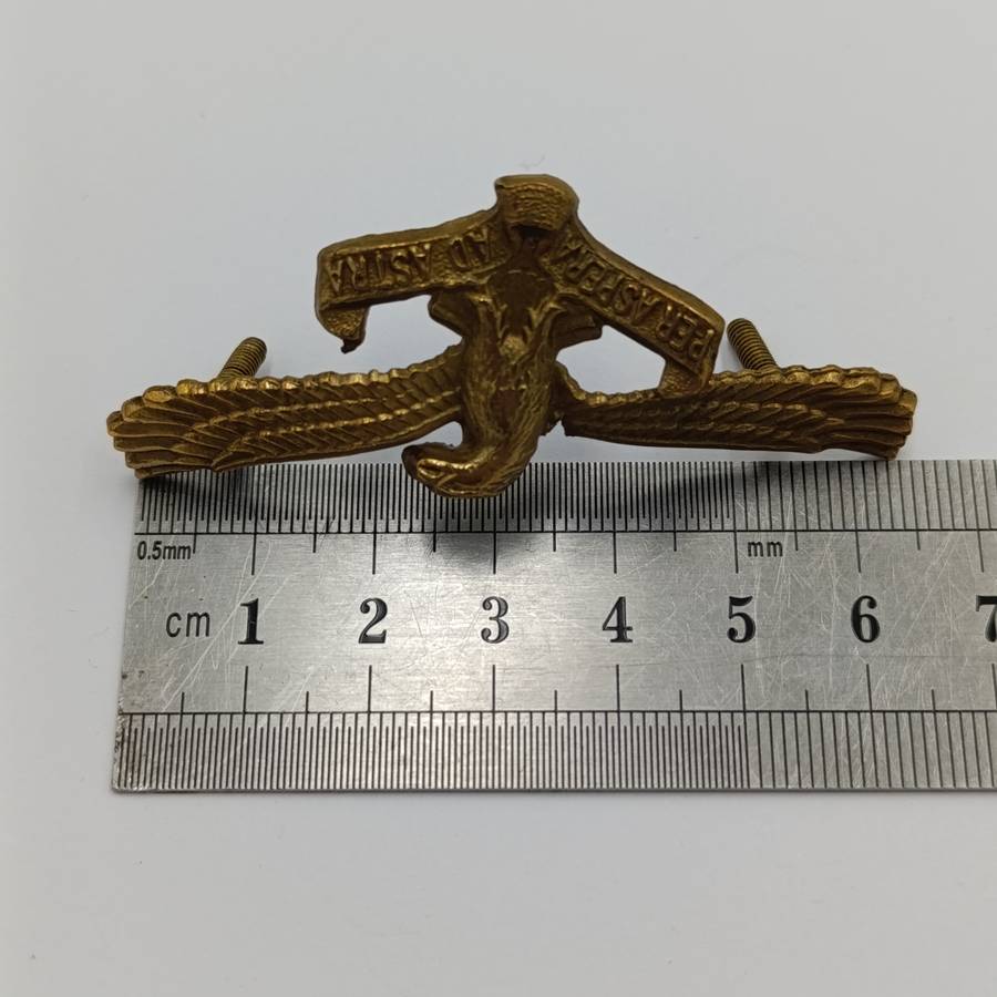 Set of SA Air Force cap and collar badges