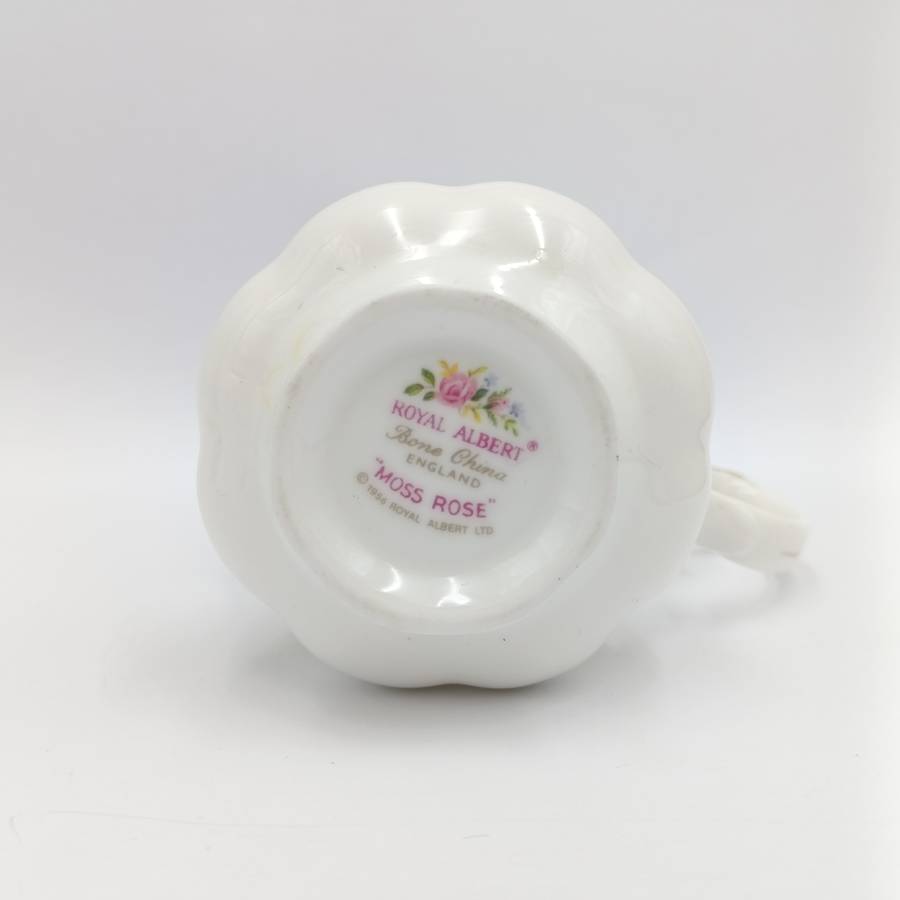 Vintage Royal Albert Moss Rose milk jug