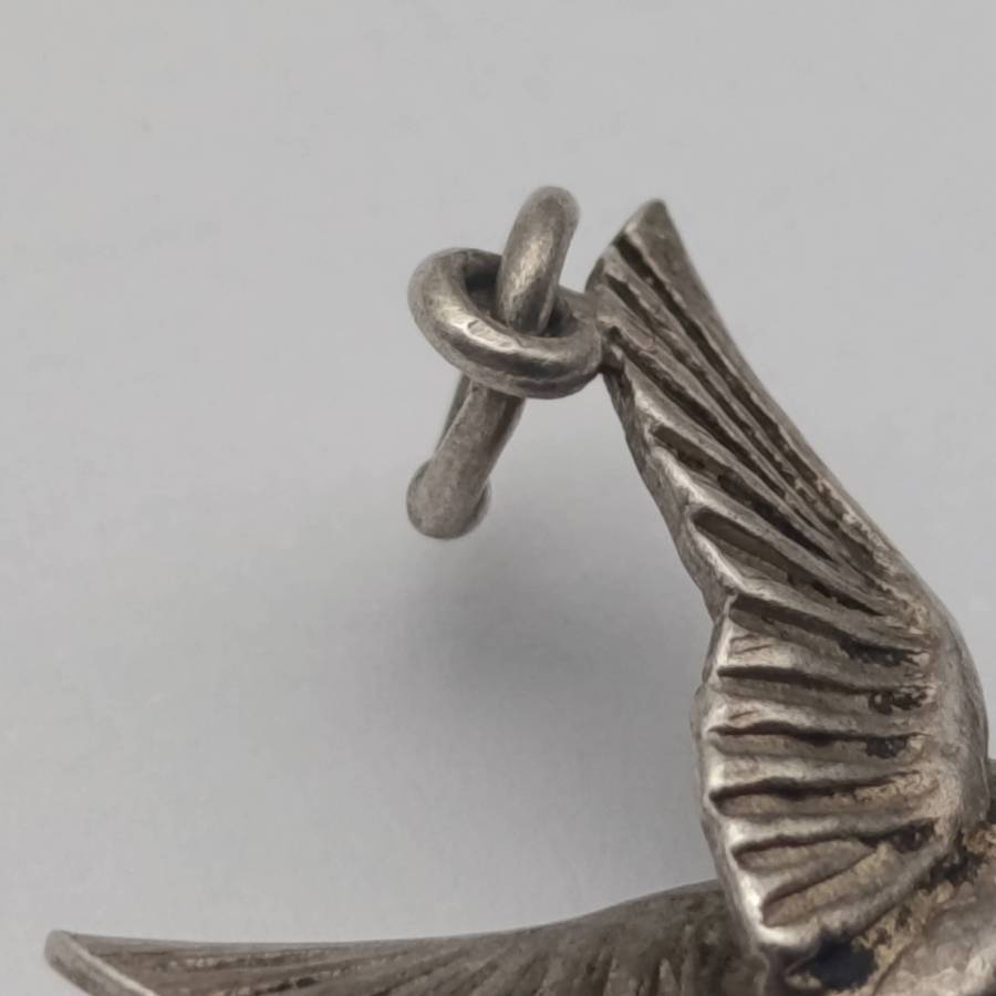 Sterling silver goose charm - weighs 3.2g