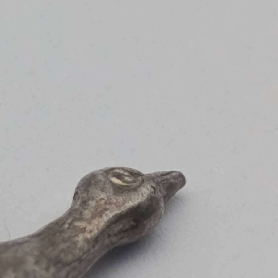 Sterling silver goose charm - weighs 3.2g