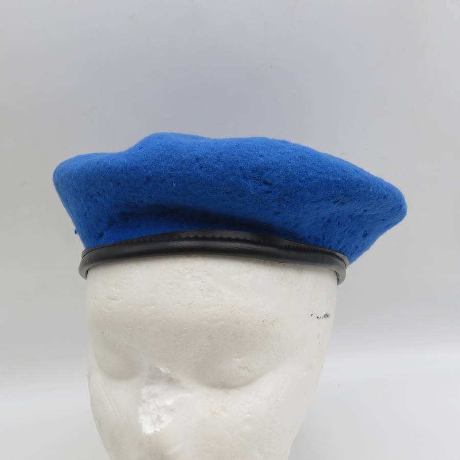 SADF blue beret - no badges - size 55