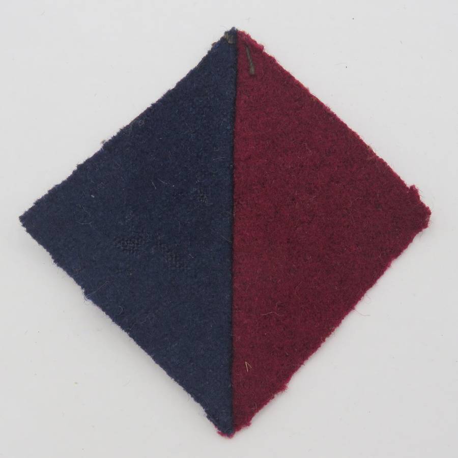 Royal divisional Artillery helmet pith flash