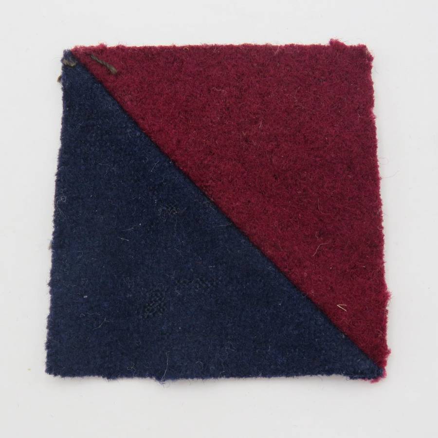 Royal divisional Artillery helmet pith flash