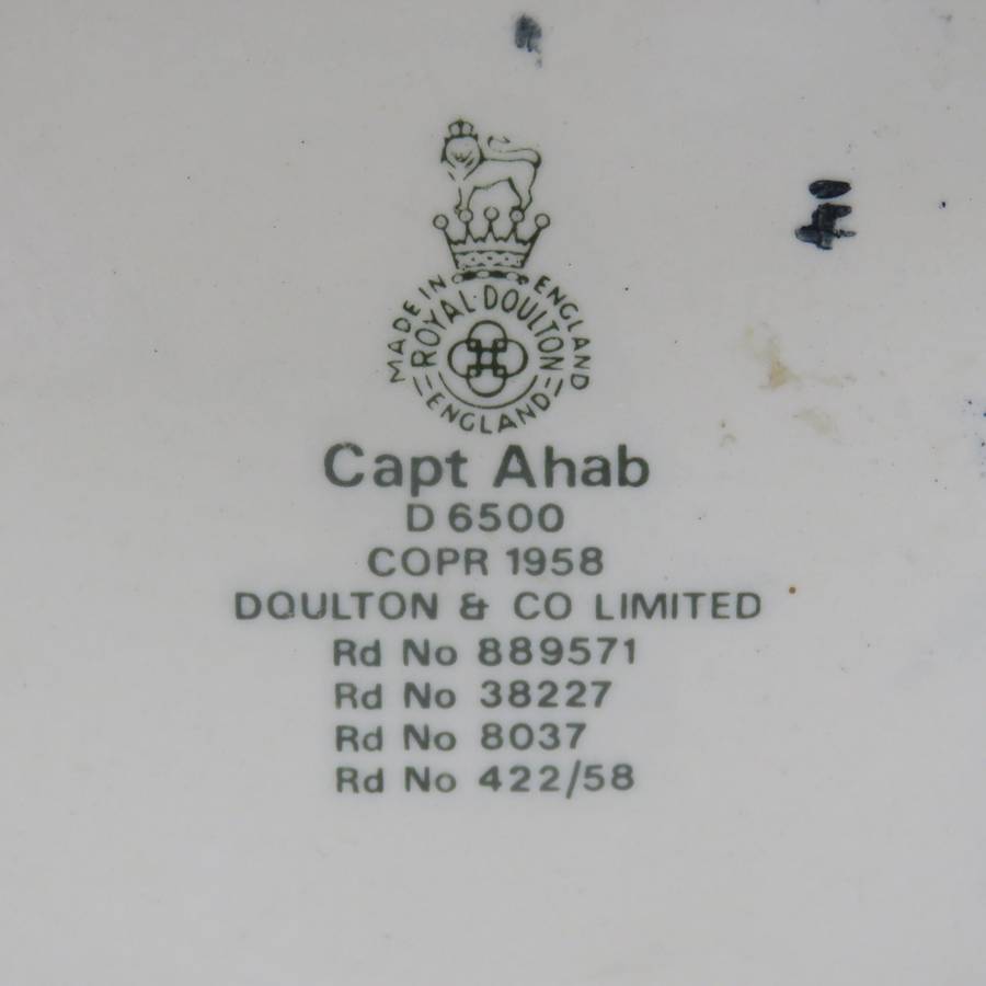 Vintage Royal Doulton Captain Ahab toby jug
