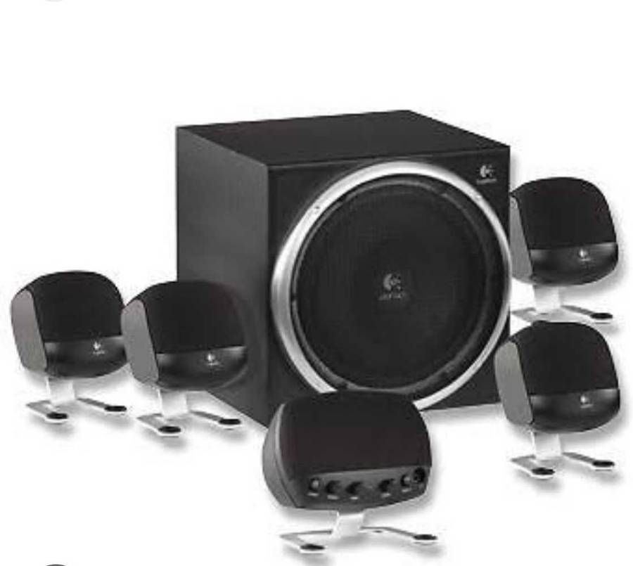Logitech Z-640 5.1 Gaming Speakers.