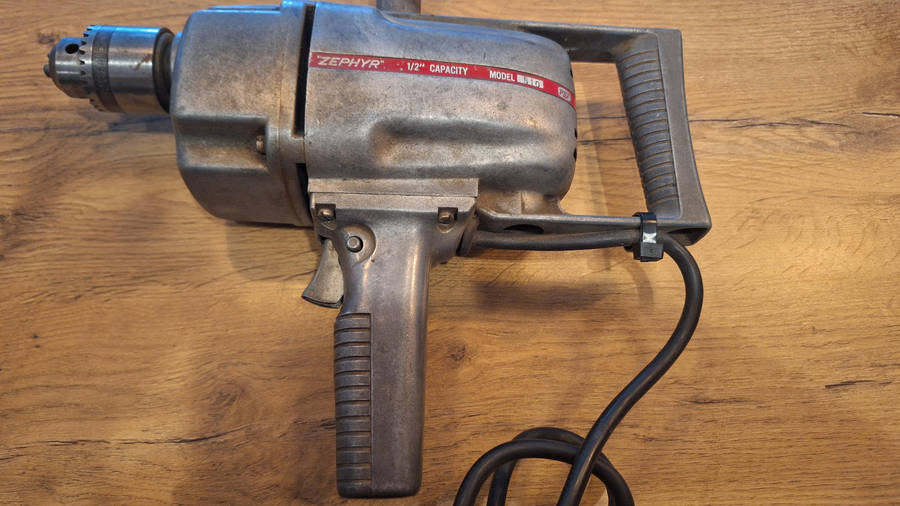 Vintage Zephyr Power Drill Model 510