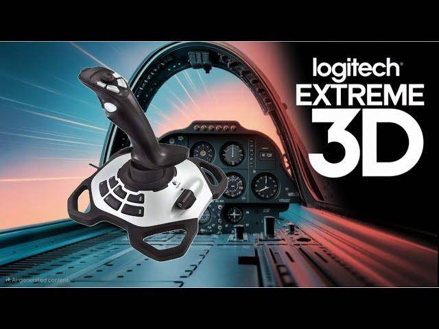 logiteck extreme 3d Pro semi hotas joystick