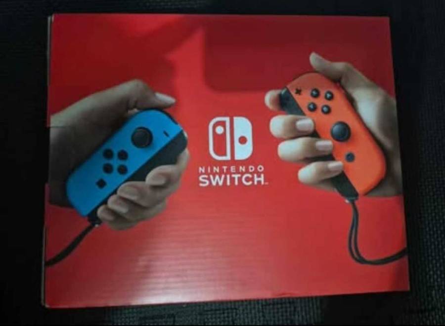 Nintendo Switch Neon Red/Blue with docking station