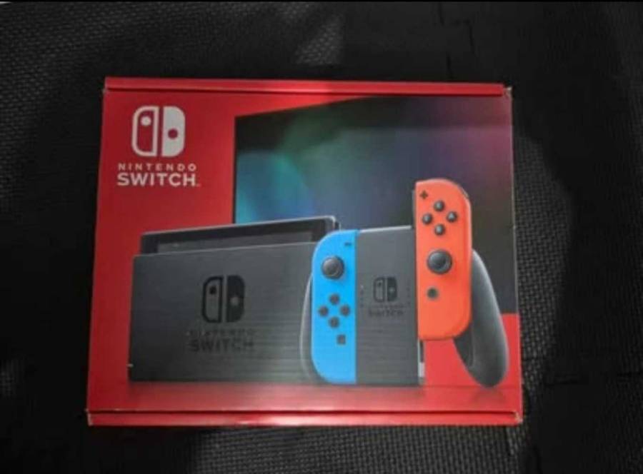 Nintendo Switch Neon Red/Blue with docking station