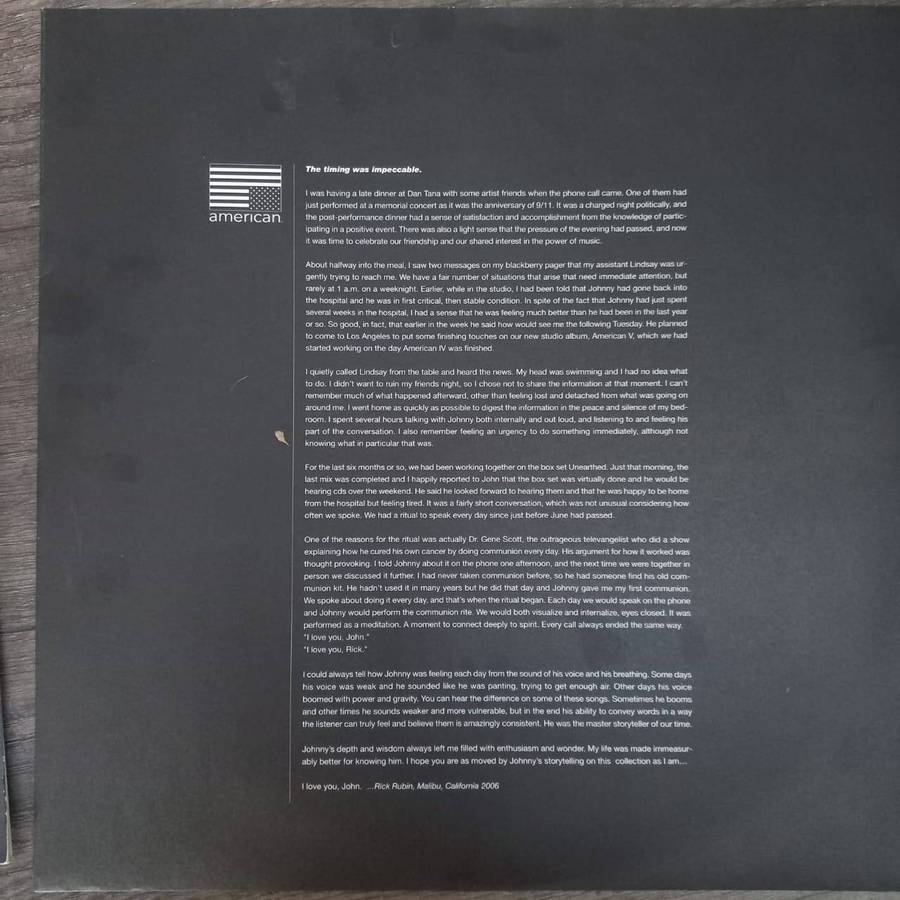 Johhny Cash American V: A Hundred Highways Vinyl LP