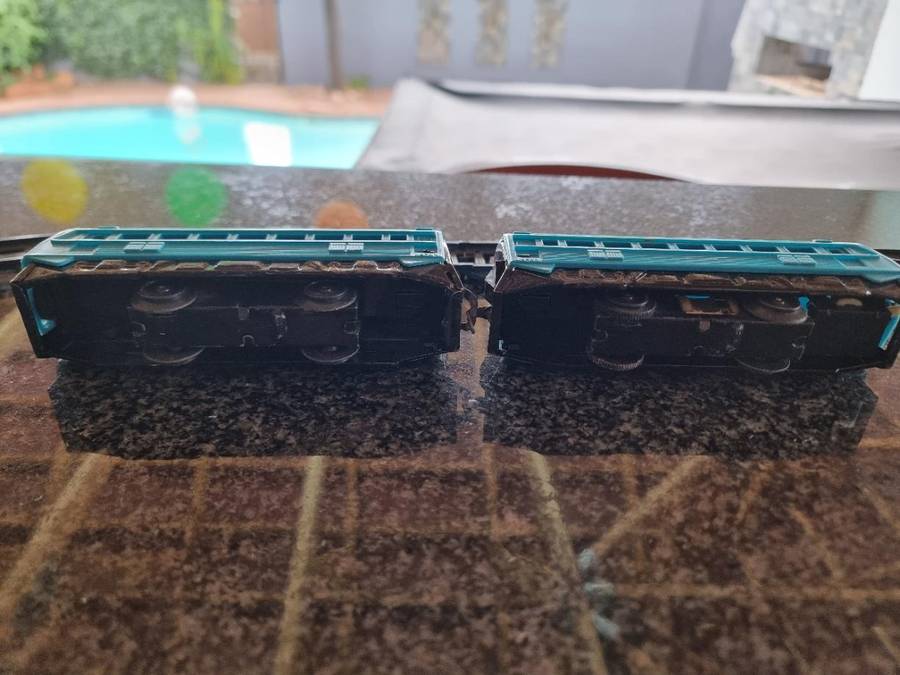 Vintage Pressed Steel and Plastic Train Set