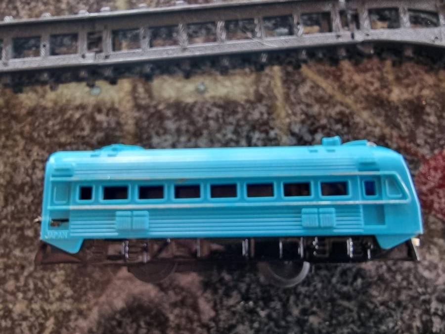 Vintage Pressed Steel and Plastic Train Set
