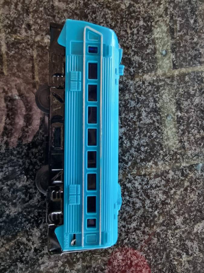 Vintage Pressed Steel and Plastic Train Set