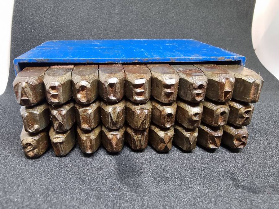 Steel Letter Punch - 6mm