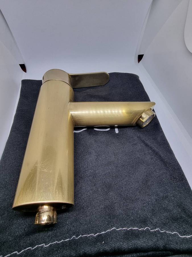 Icon Gold Basin Mixer