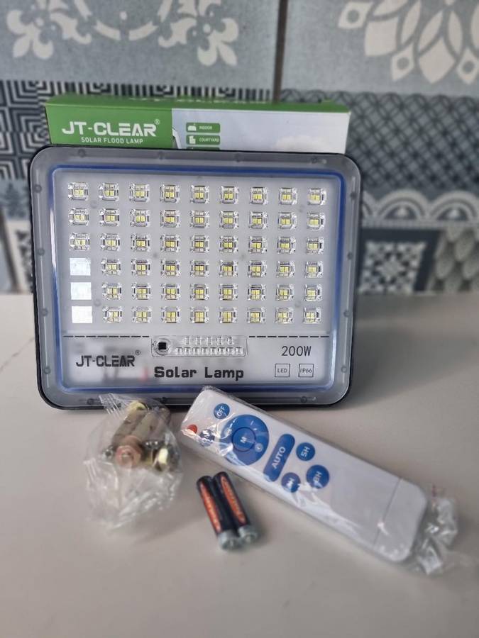 Solar Flood Light and Panel