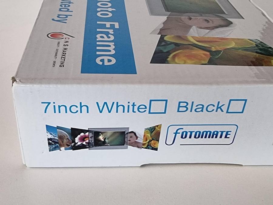 7" Digital Photo Frame - Black