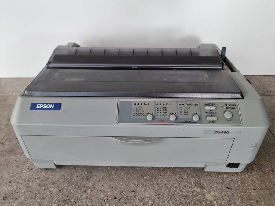 Epson FX890 9 pin dot matrix printer