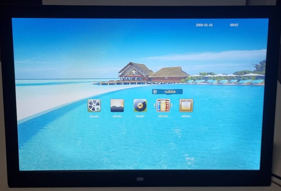 15" Digital Photo Frame - Demo