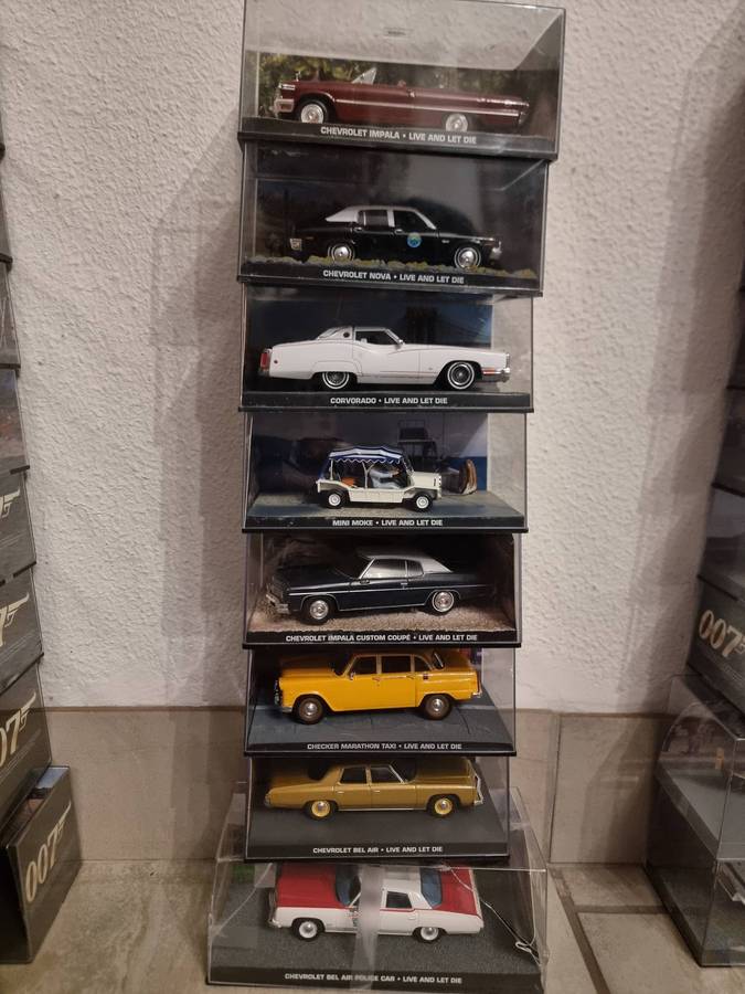 James Bond 007 Car Collection - Full Set of 134 With 134 Books