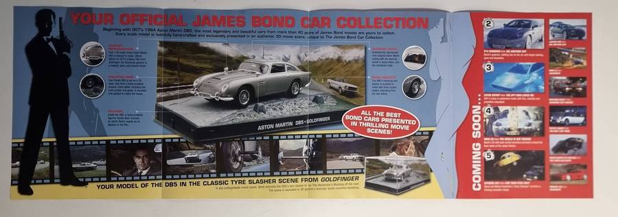 James Bond 007 Car Collection - Full Set of 134 With 134 Books