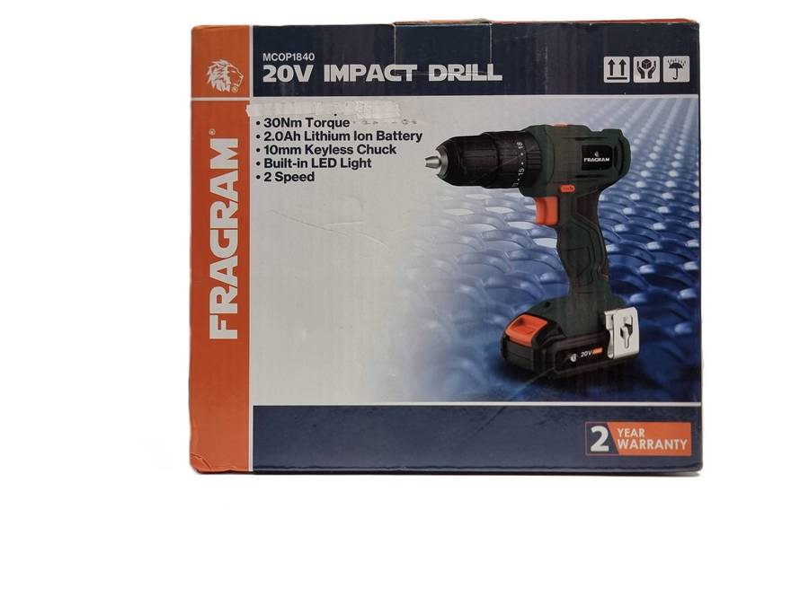 Fragram 20V Cordless Impact Drill
