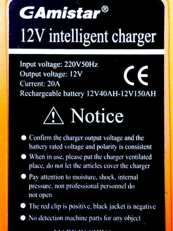 Intelligent 12 V Auto Battery Pulse Charger